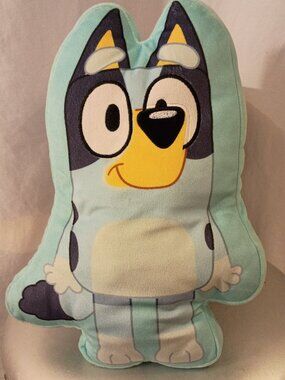 Bluey Shaped Super Soft Plush Throw Pillow